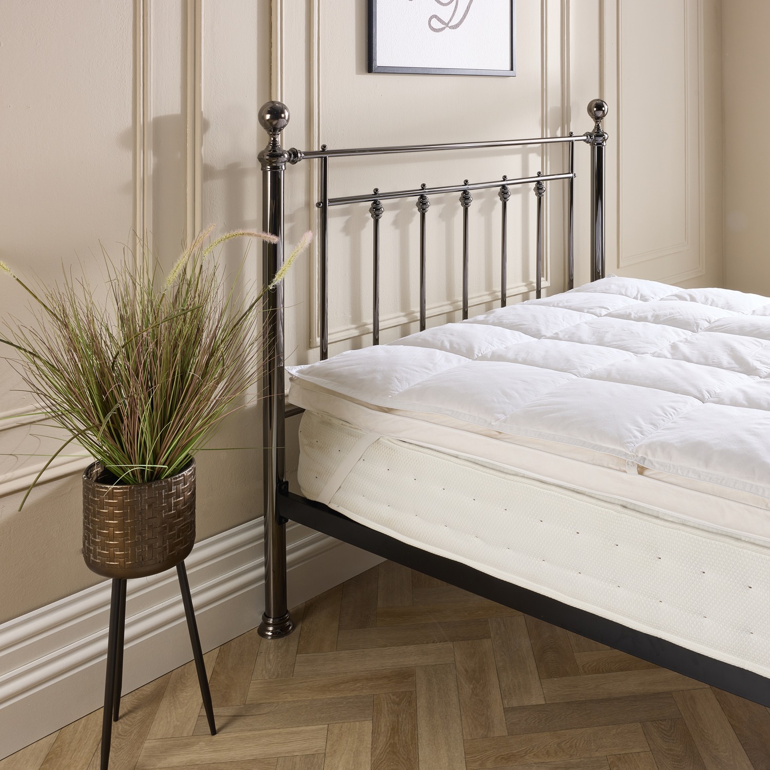 Martex Goose Feather And Down Mattress Topper - White King
