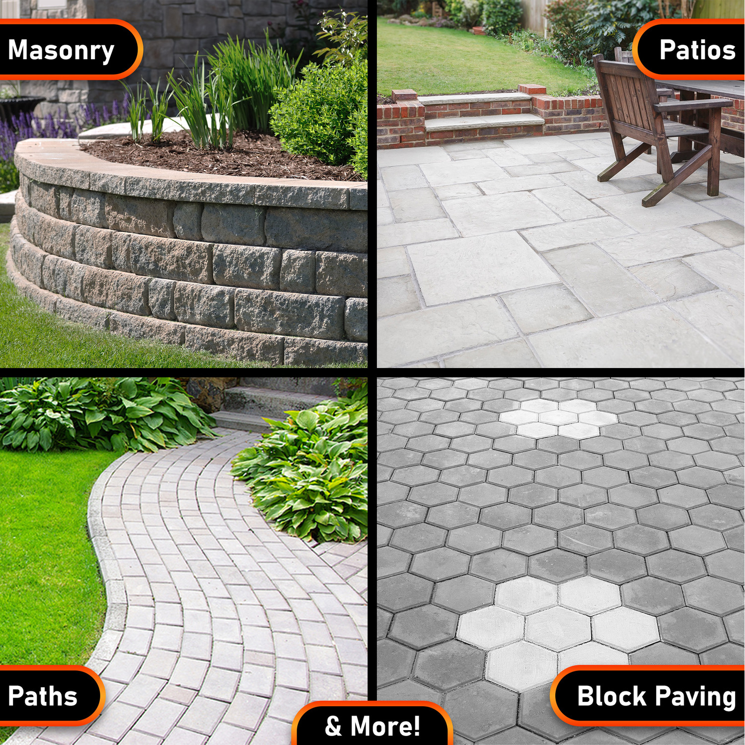 Ultimate Masonry Cleaner Masonry Patios Driveways - Clear 20l