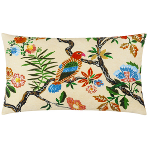 Sittacula Embroidered Cushion