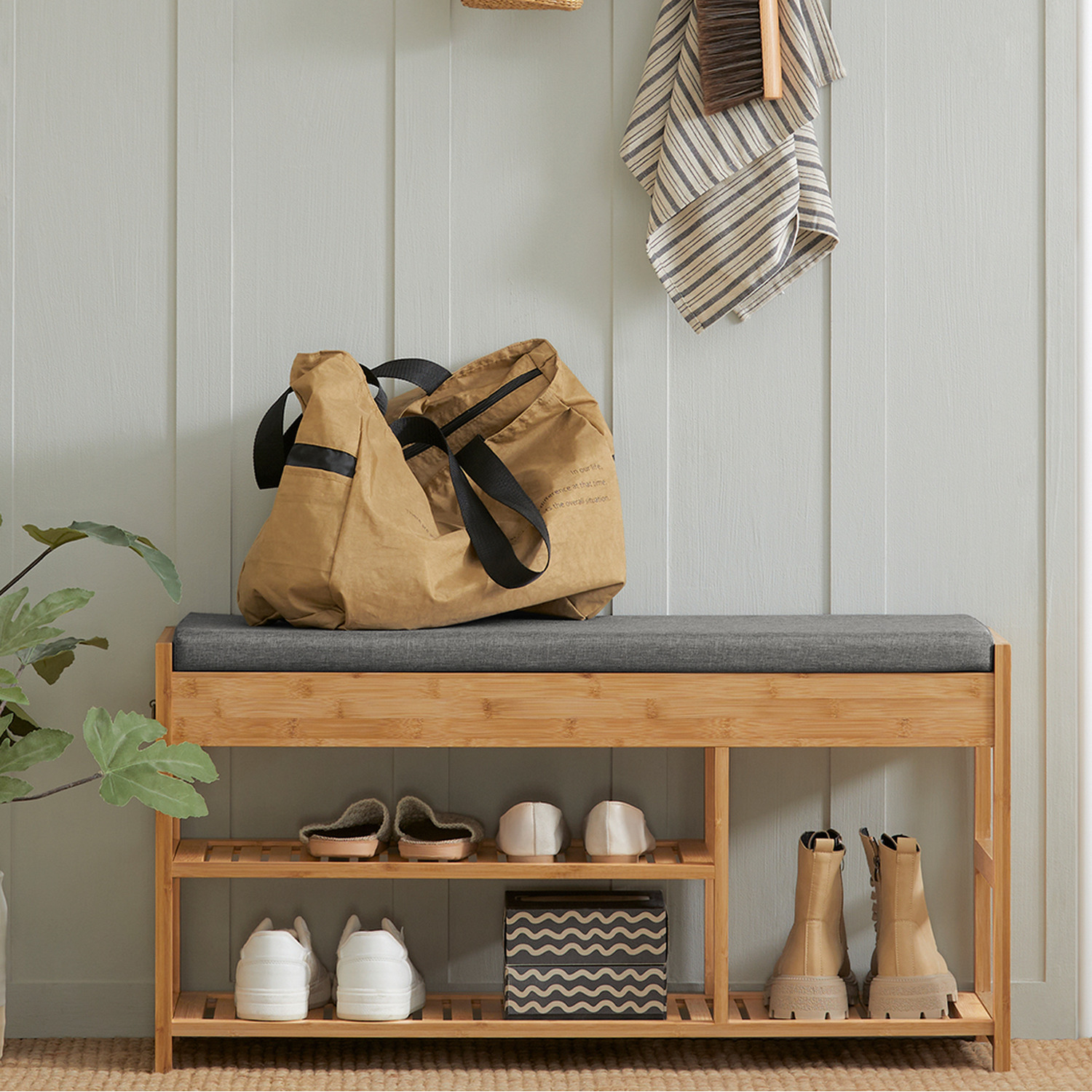 shoe bag rack