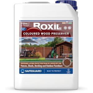 Roxil PC Coloured Wood Preserver 5 Litres Chestnut
