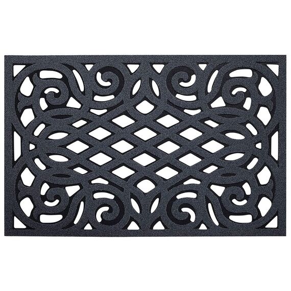 Oseasons Ornate Small Eco-Friendly Doormat with Open Back