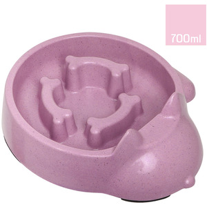 Eco-Friendly Bamboo Slow Feeder Dishwasher Safe Pet Bowl