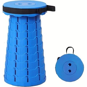 Portable Folding Stool With Carry Handle