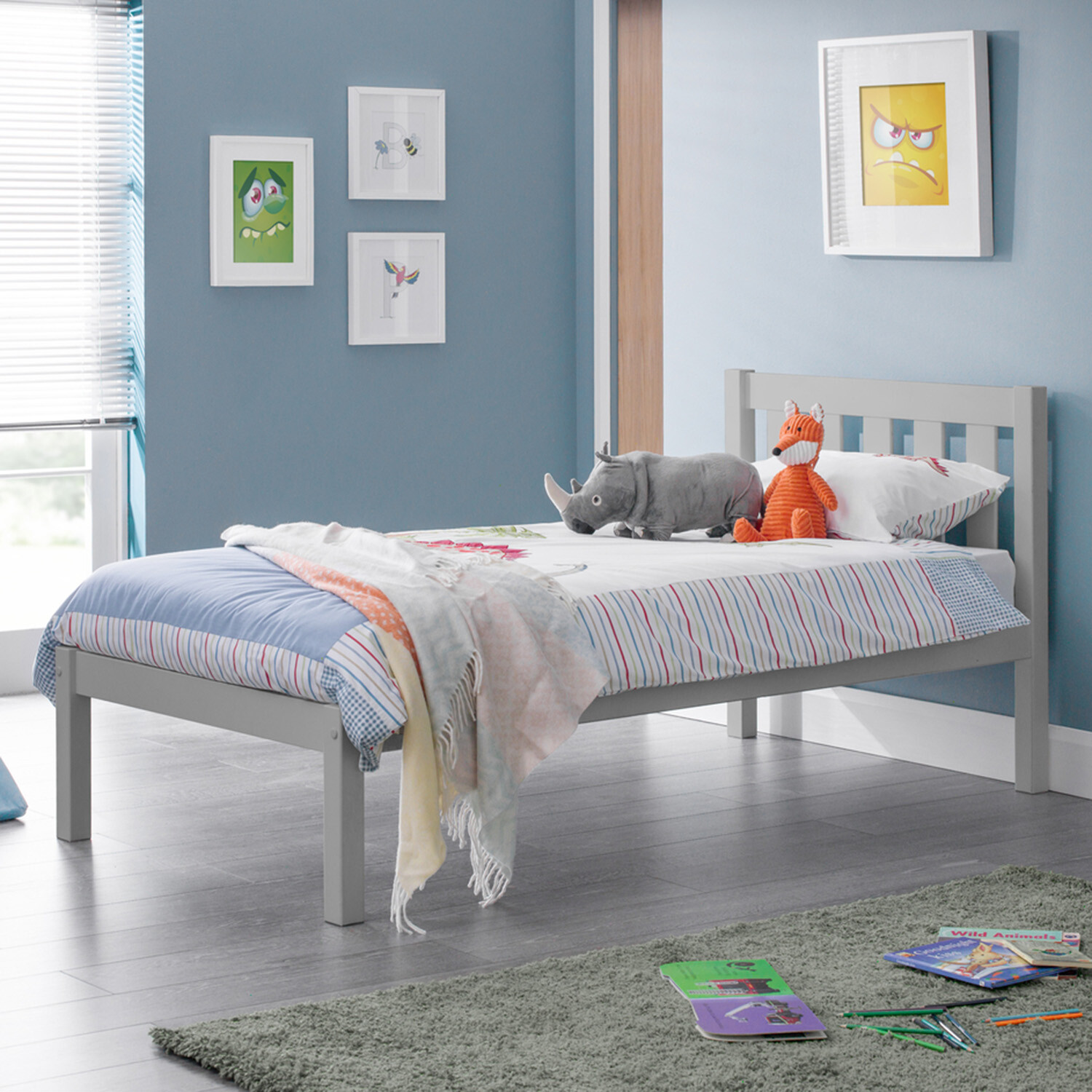 Luna Bed Dove Grey - Dove Grey