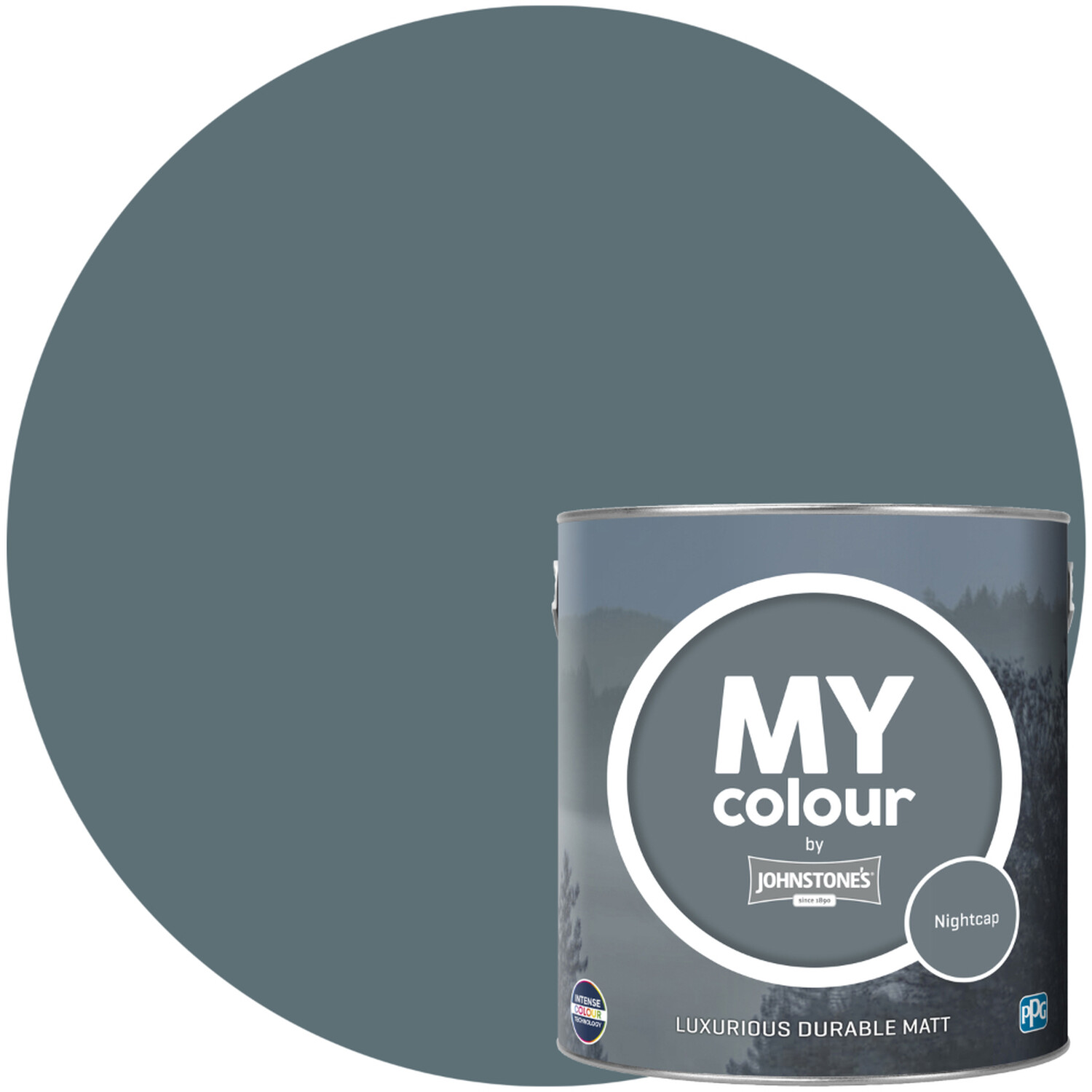 Johnstone's MY Colour Luxurious Durable Matt Paint - Nightcap
