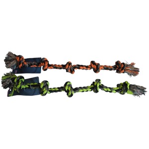 Knotted Dog Rope 1x Jumbo Knotted Dog Rope Chew Toy Durable Large Twisted Play Rope