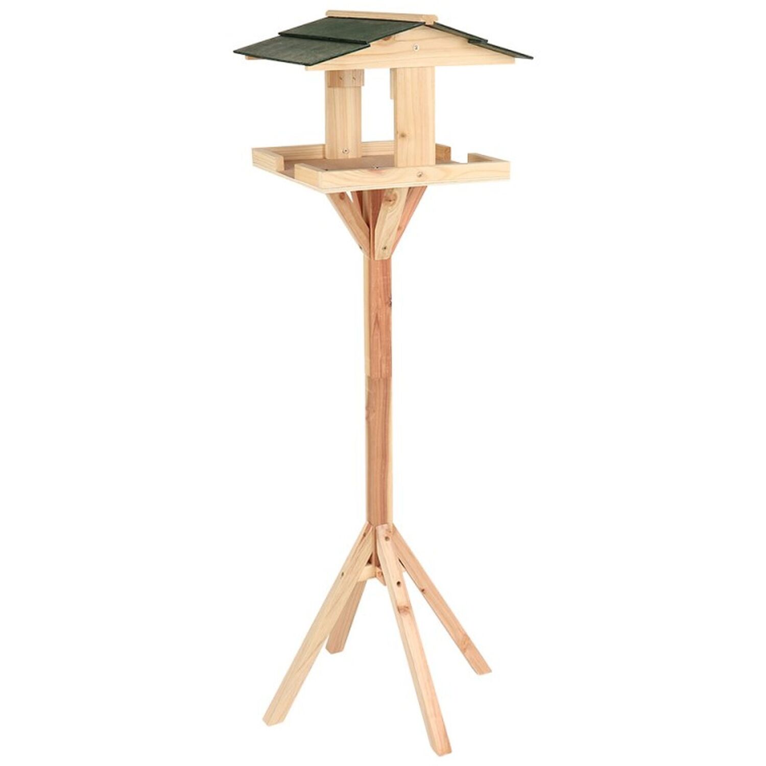 Image of Traditional Wooden Bird Table Feeder Free&hellip;