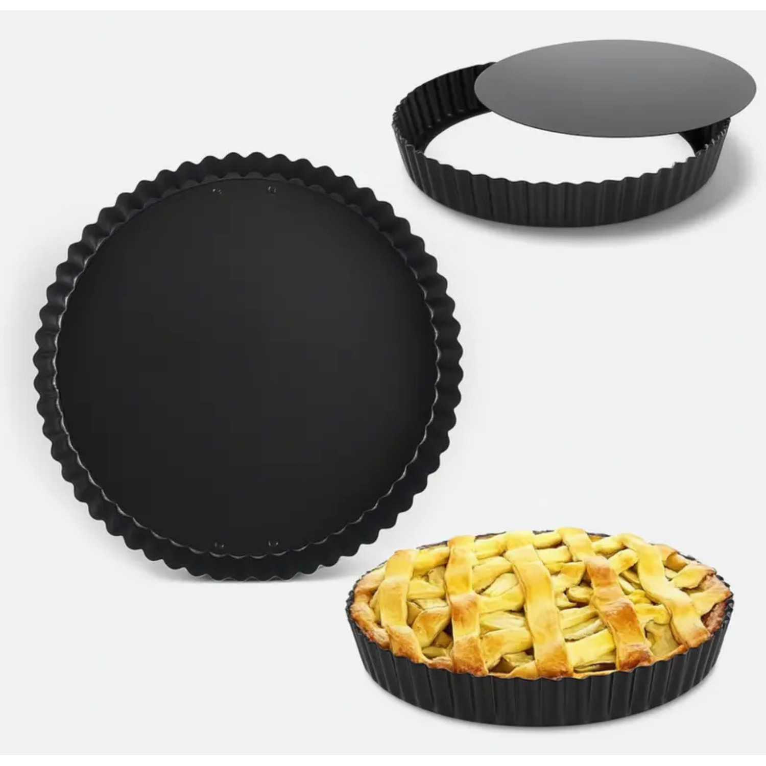 Image of 2 Pack Loose Base Round Baking&hellip;