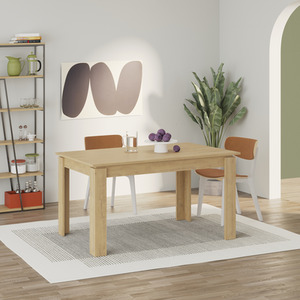 Tolmen Extendable Dining Table Rectangular Wooden Table