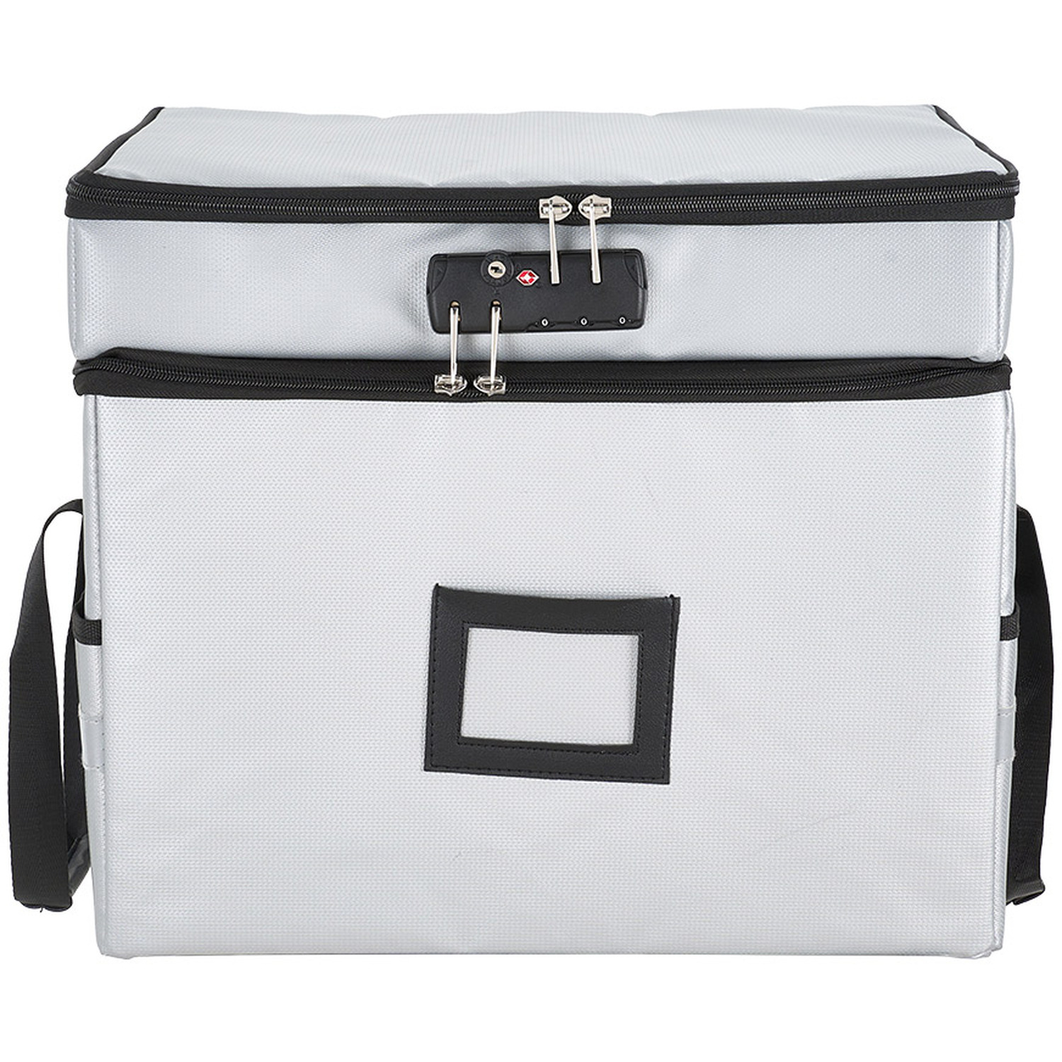 2 Layers Fireproof File Box with Combination Lock