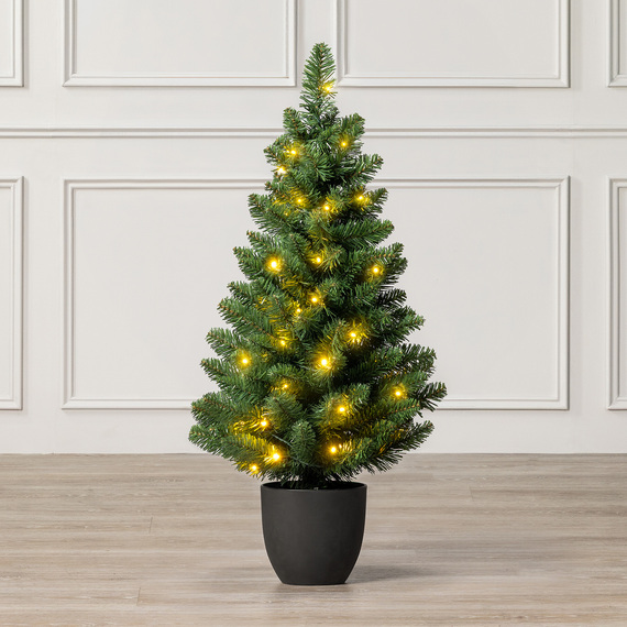 Pre-Lit 3ft Avila Spruce Christmas Tree