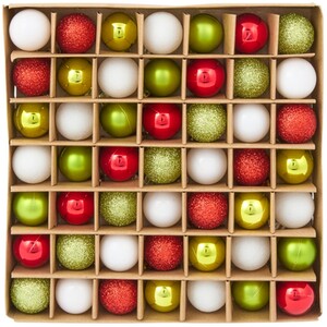 Pack of 49 Candy Cane Lane Baubles
