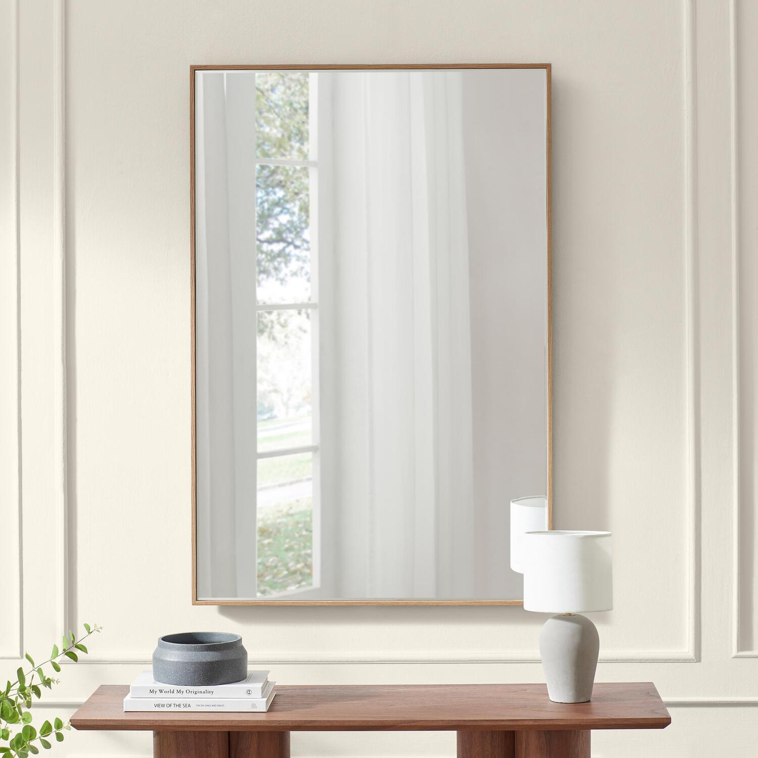 Image of Inga Oak Wood Long Rectangle 120x80cm&hellip;