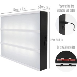 A4 Lightbox with 205 Letters Numbers and Emoji
