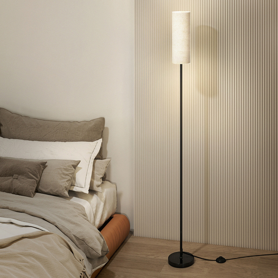 Dimmable LED Floor Lamp with Remote and Foot Switch