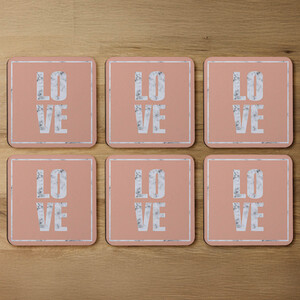 Love Marble Coaster