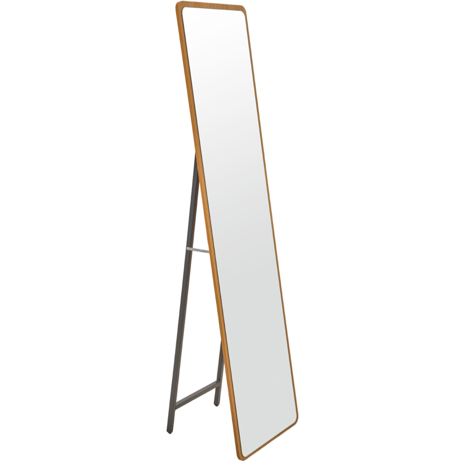 Image of Modern Rectangular Full-Length Mirror - Natural&hellip;