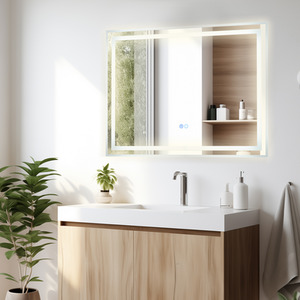 Frameless LED Lighted Mirror
