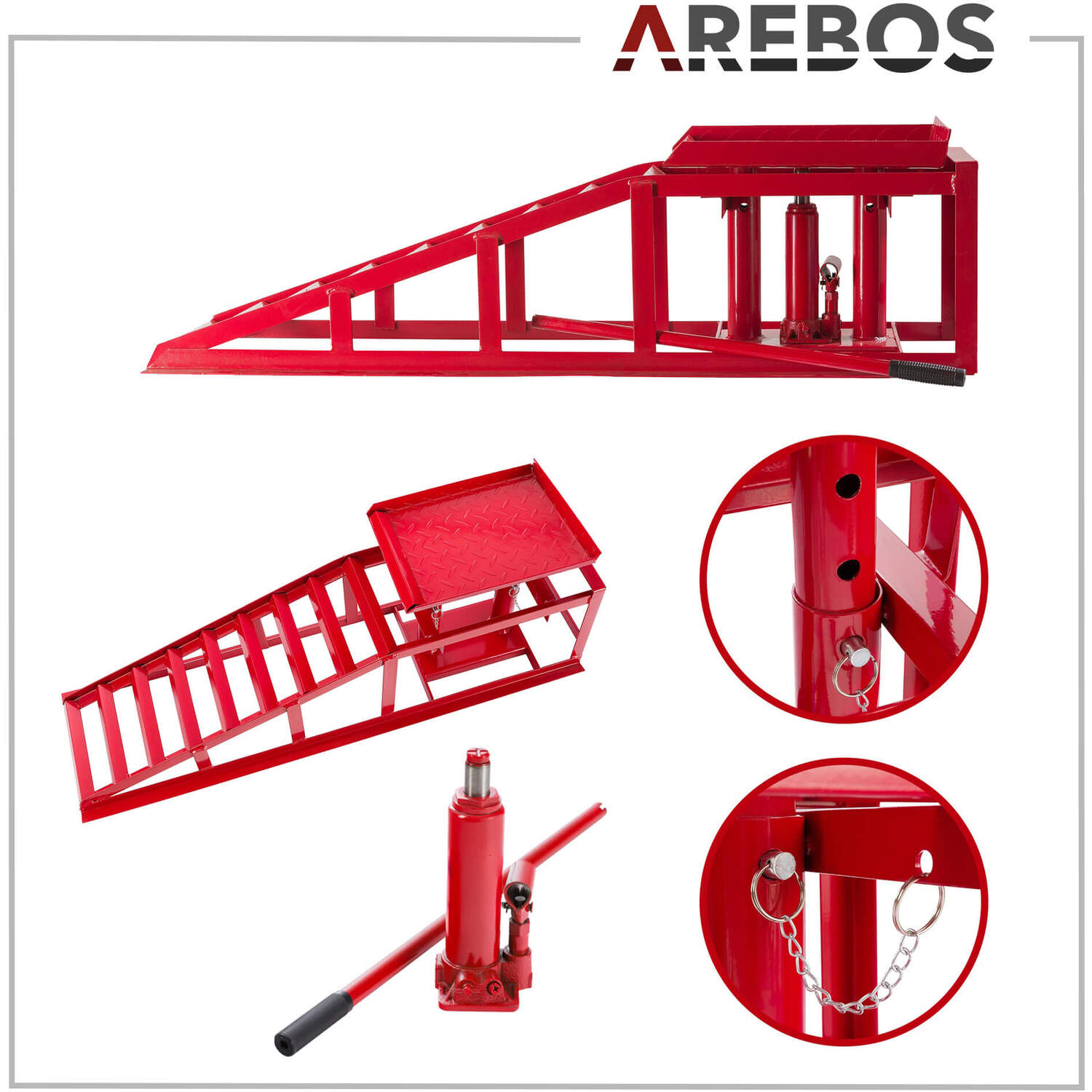 Casting Ramp Set Set of 2 Drive-up ramps