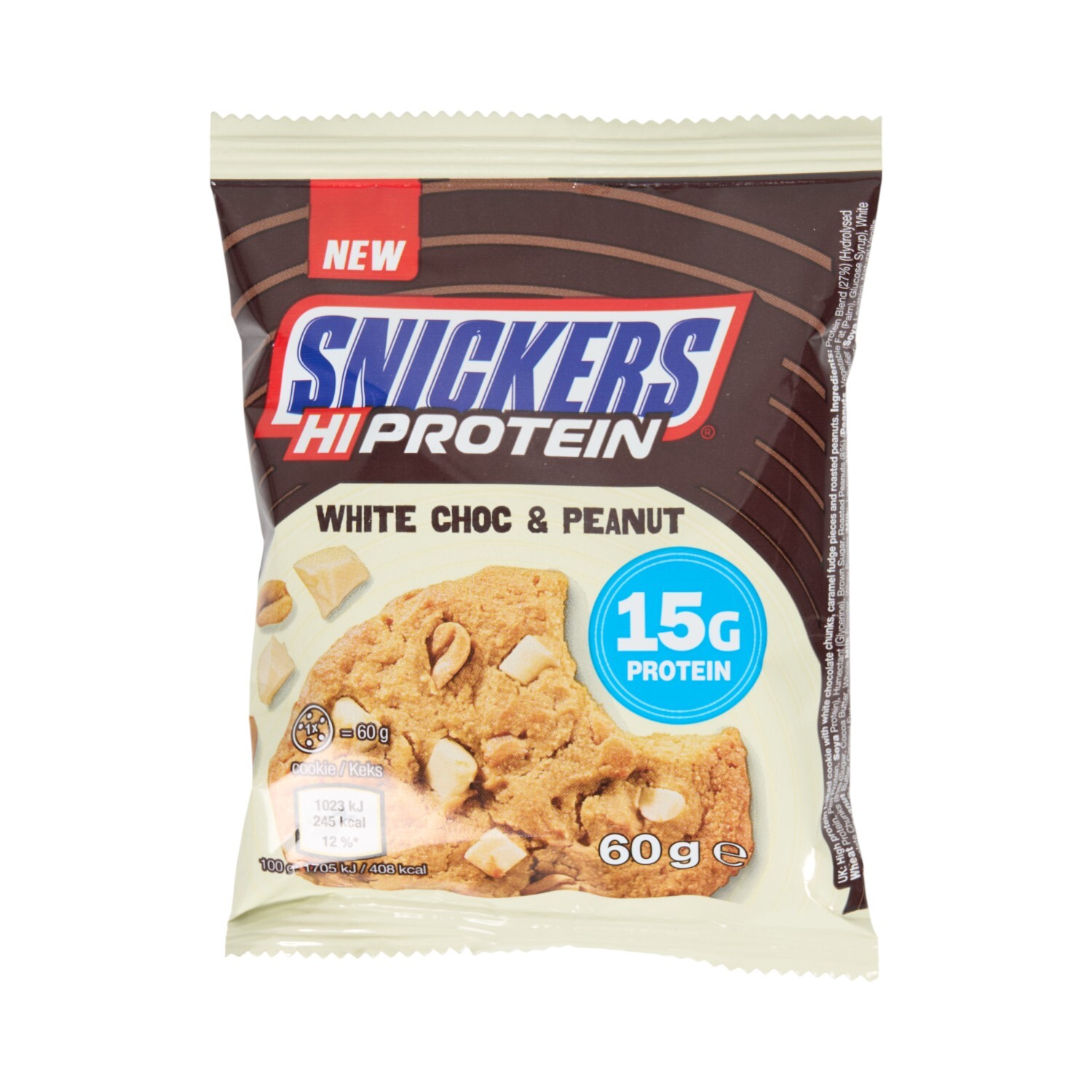 Snickers Protein Cookie - White Chocolate Peanut - Image 2