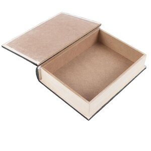 Gothic Raven Book Shaped Storage Box for Treasures Keepsakes