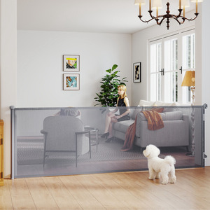PawHut Stair Gate for Dogs, Pet Gate