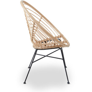 Round Native Chair Java Natural Rattan Round Chair