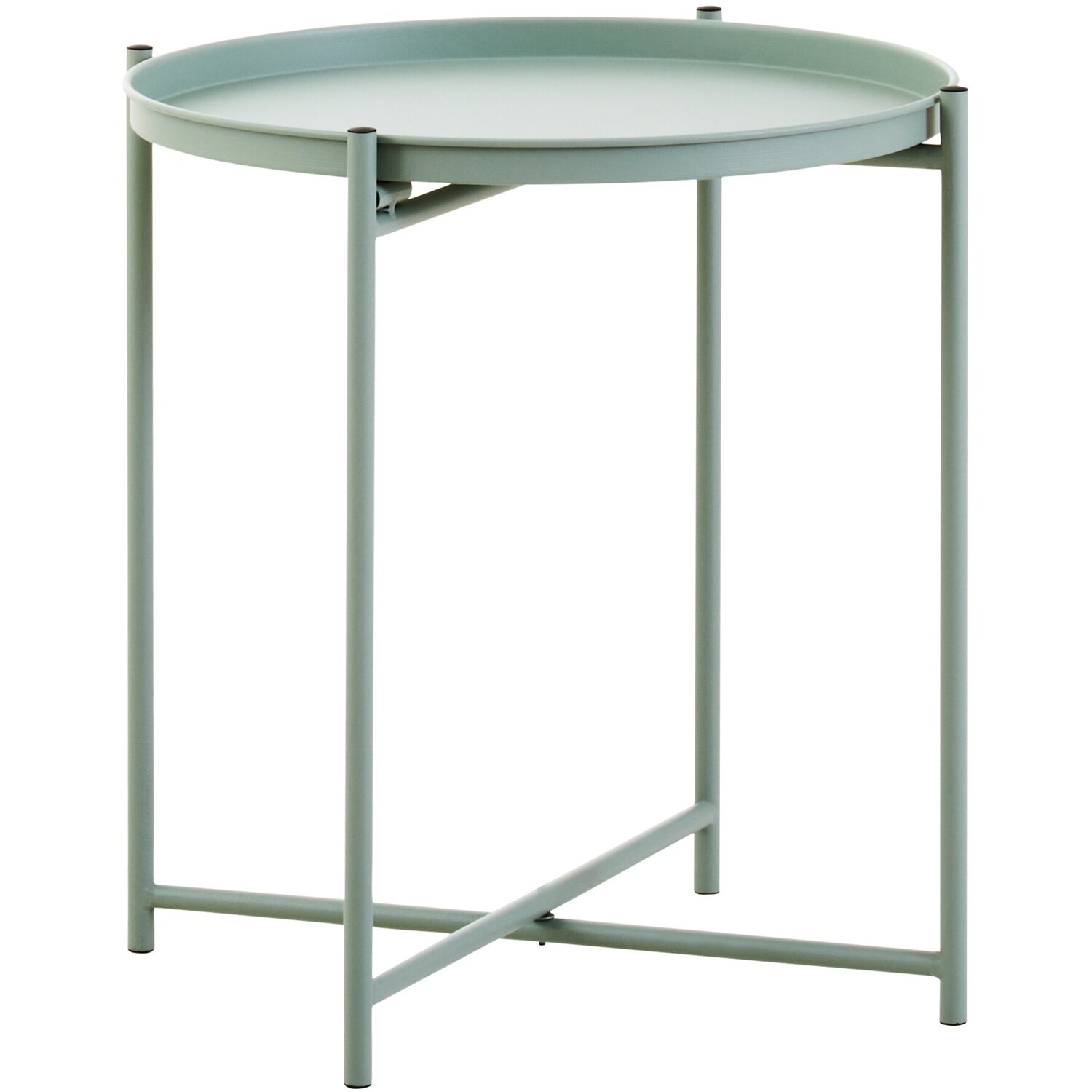 Trosa Green Iron Side Table - Green