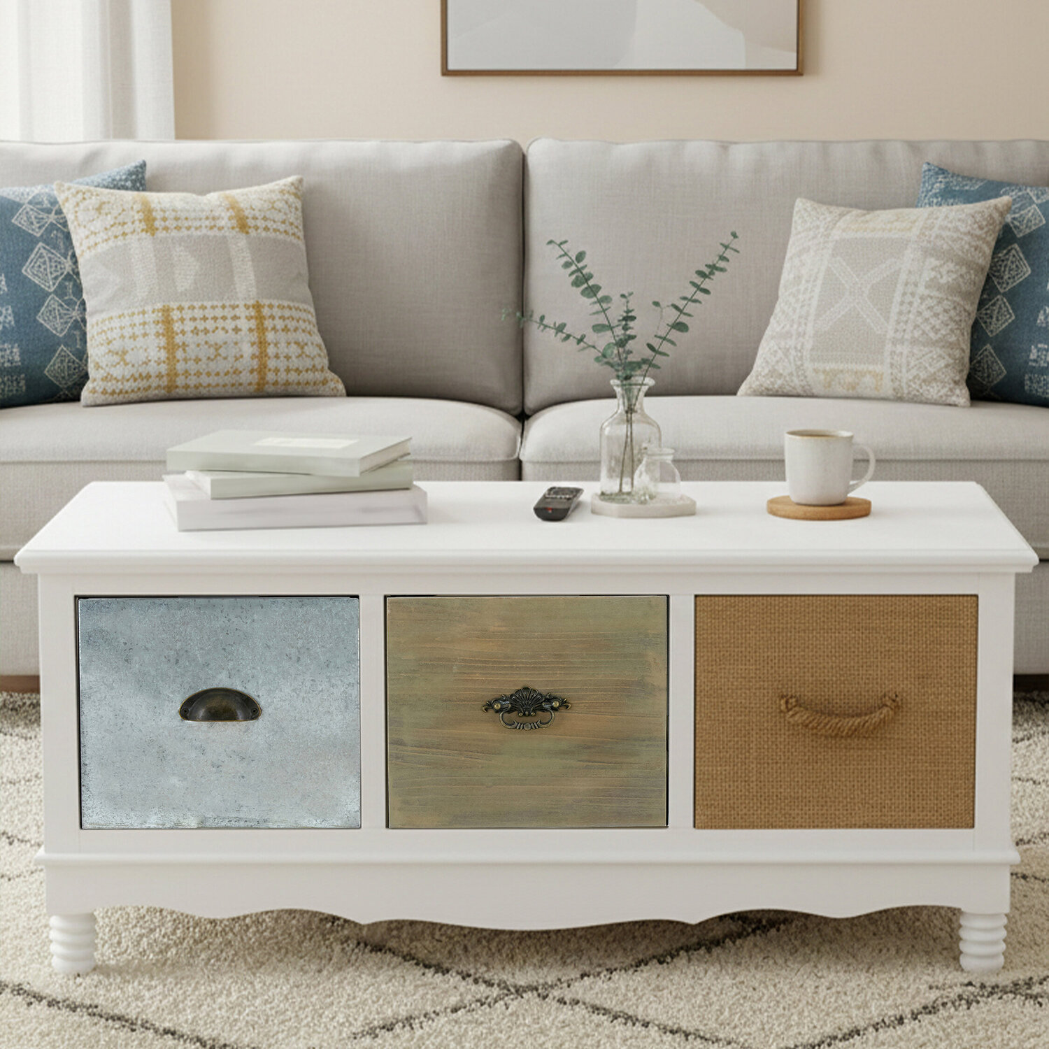 Weymouth Coffee Table - White
