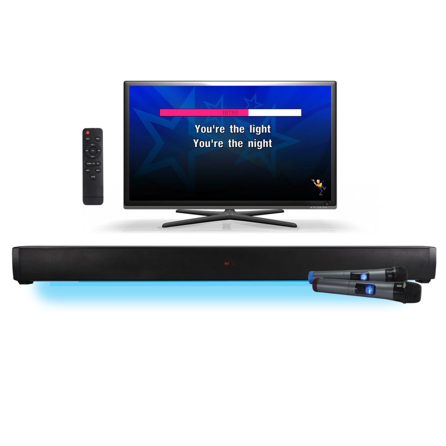 Mr Entertainer Starbar Karaoke Soundbar - Black