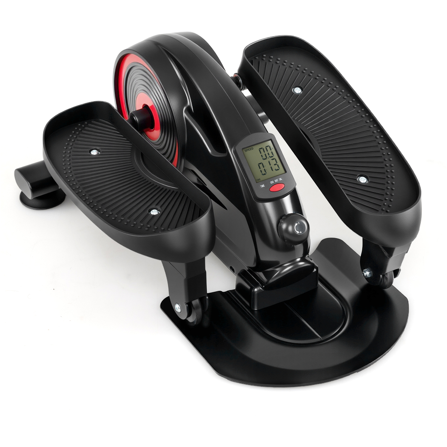 Adjustable Elliptical Pedal Exerciser - Red