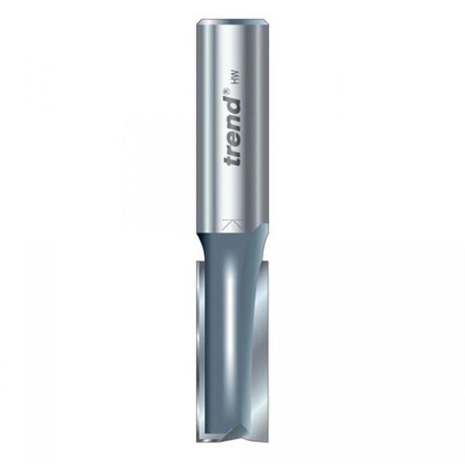 TREND 3/73D X 1/2 Tct Two Flute Cutter 12.0mm X 50mm - Grey