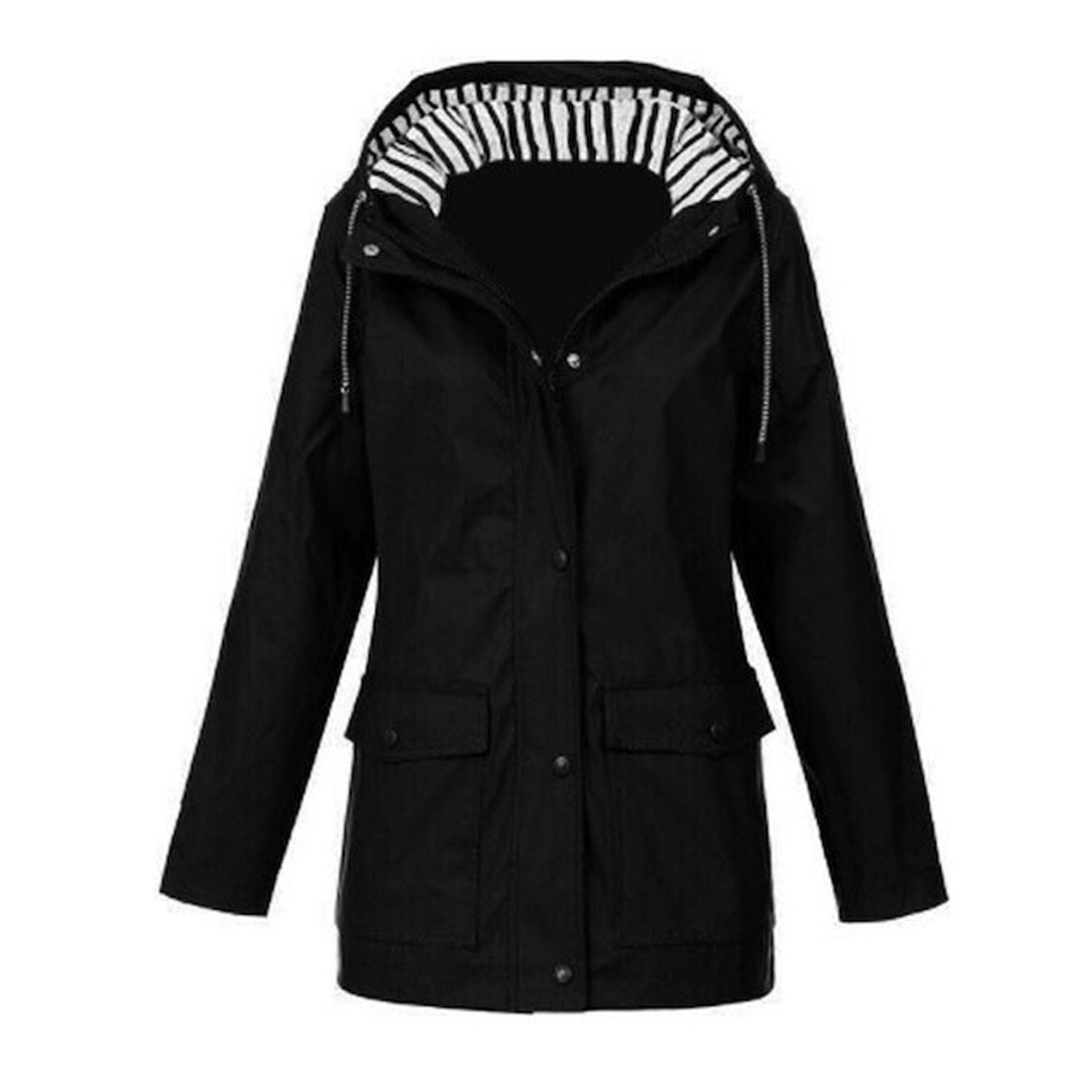 Women's Rain Jacket - Black / UK 18 - Image 1