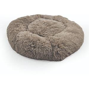 HugglePets Anti-Anxiety Donut Pet Bed - Oatmeal, Small