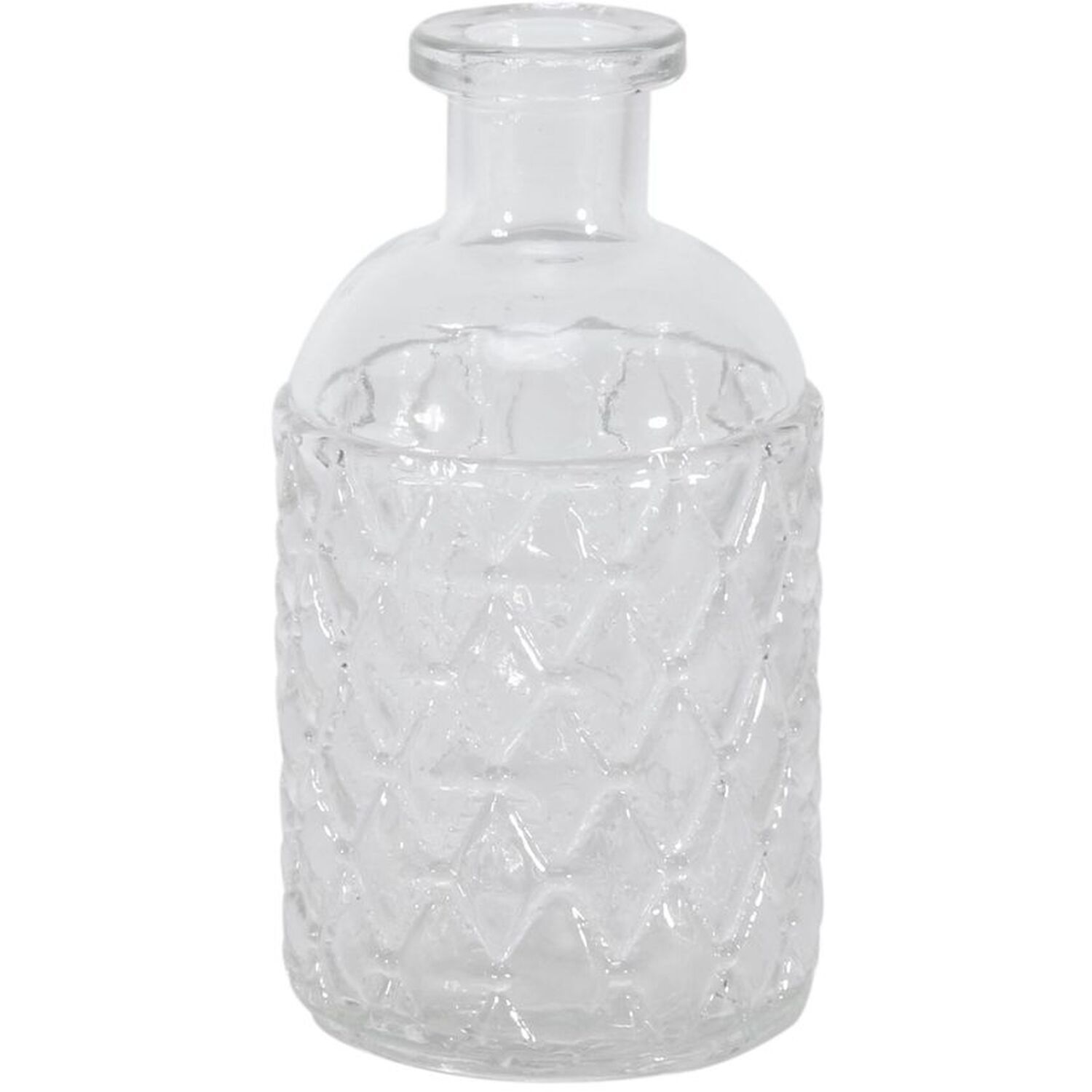 Kingsbury Gifts Romagna Glass Display Bottle Vase - Clear