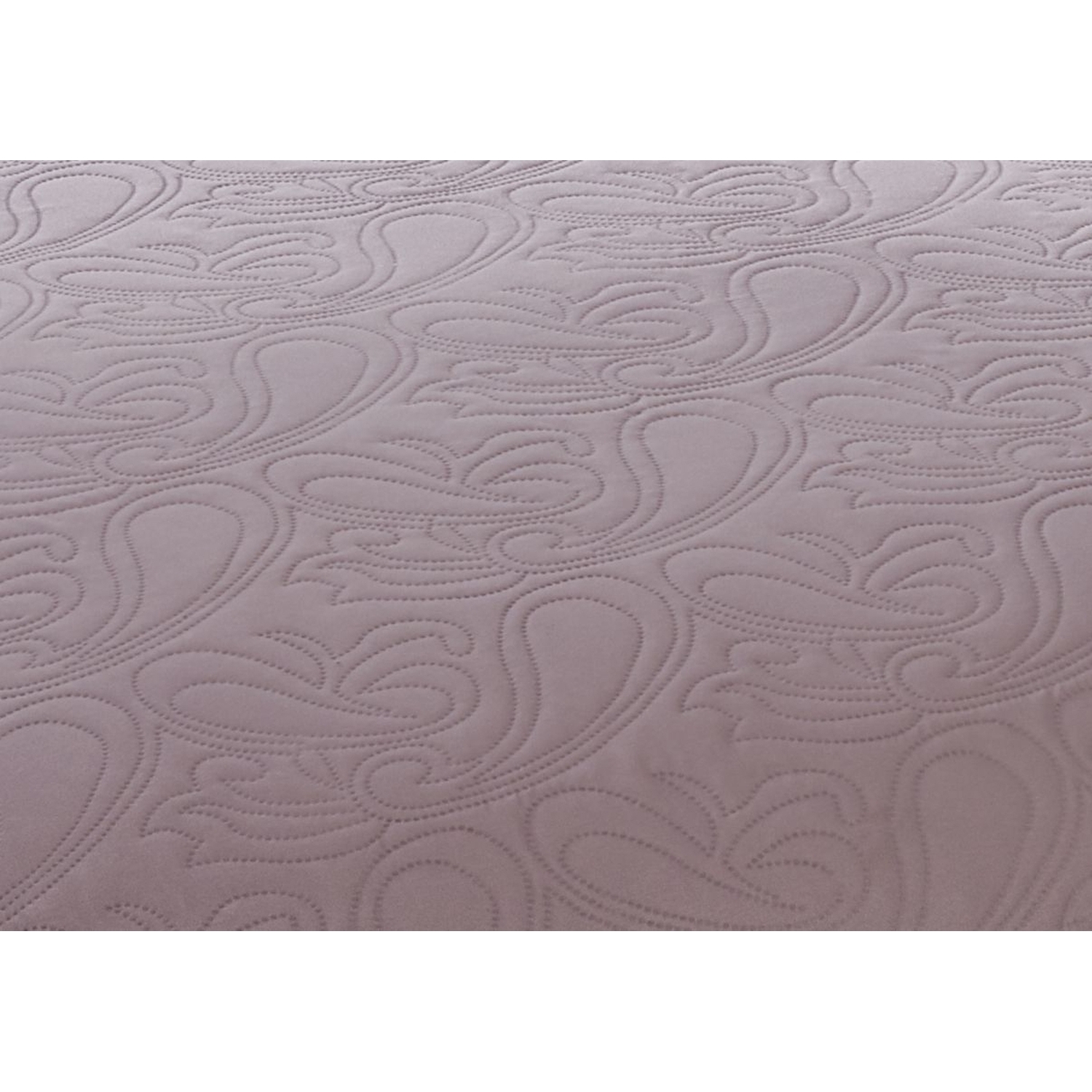 Athena Bedspread Set For Double Bed - Silver