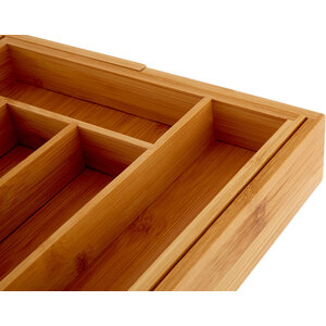 Aleki Bamboo Expandable Small Cutlery Tray