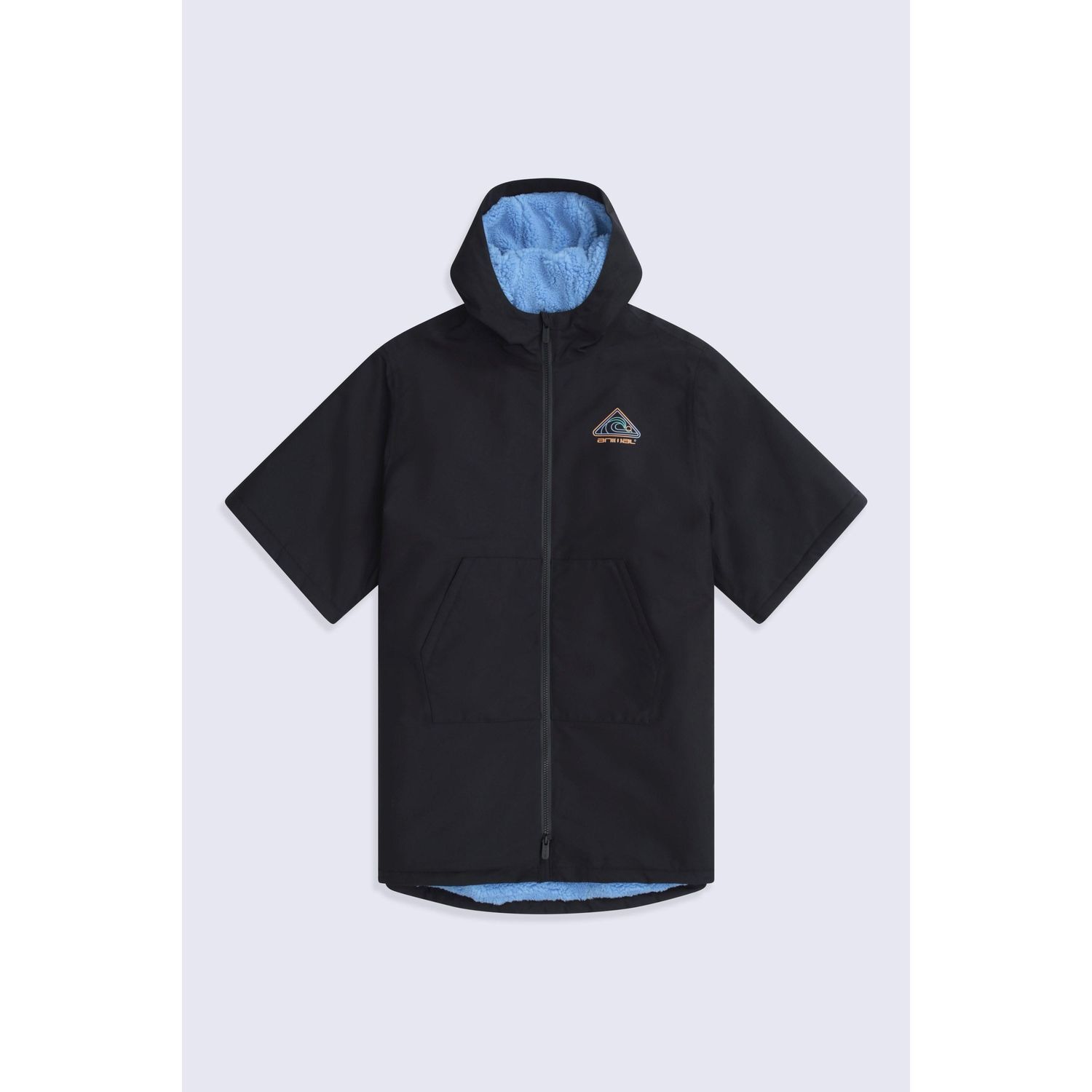 Animal Childrens/Kids Misty Recycled Waterproof Beach Parka - Jet Black / L