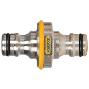 Hozelock 2044 Pro Metal Double Male Connector 12.5mm (1/2in)