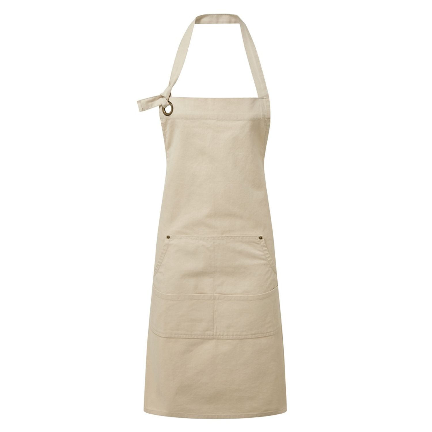 Premier Calibre Heavy Canvas Pocket Apron - Natural