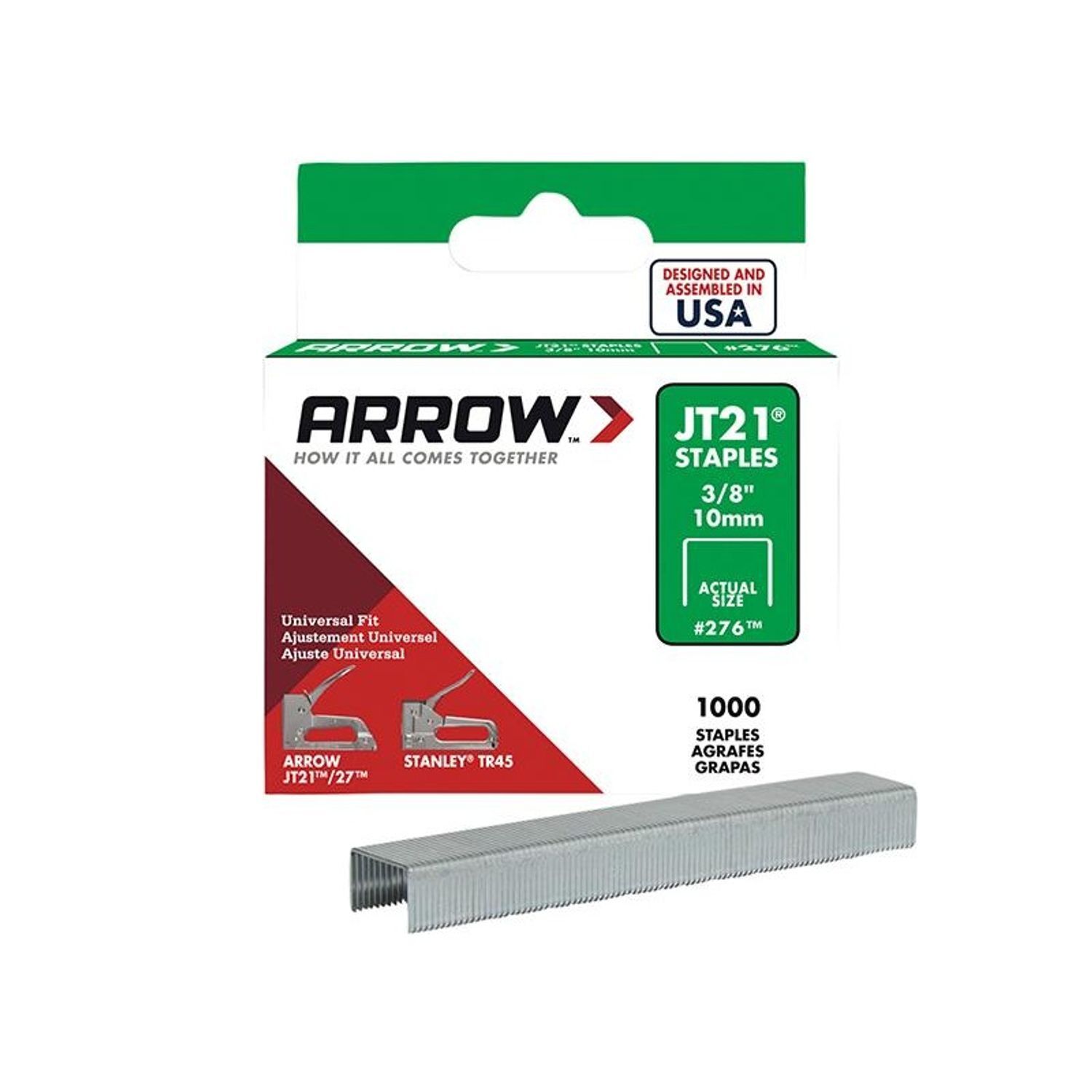 Arrow Jt21 Staples - Multi Colour