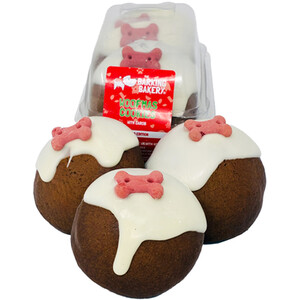 Yappy Woofmas Christmas Pudding Cookies
