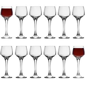 Lal Sherry Glasses - 80ml - Clear - Pack of 12