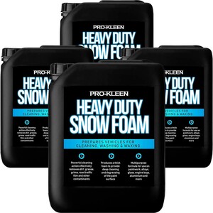 Heavy Duty Snow Foam Car & Large Vehicle Shampoo Super Thick 4x 5L