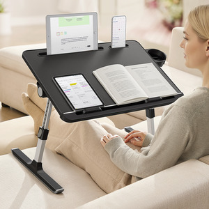 SONGMICS Lap Desk Table,  Foldable Laptop Bed Tray