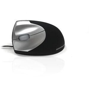 Accuratus Upright 2 Ergo Wired USB-A Left Handed Mouse - Black