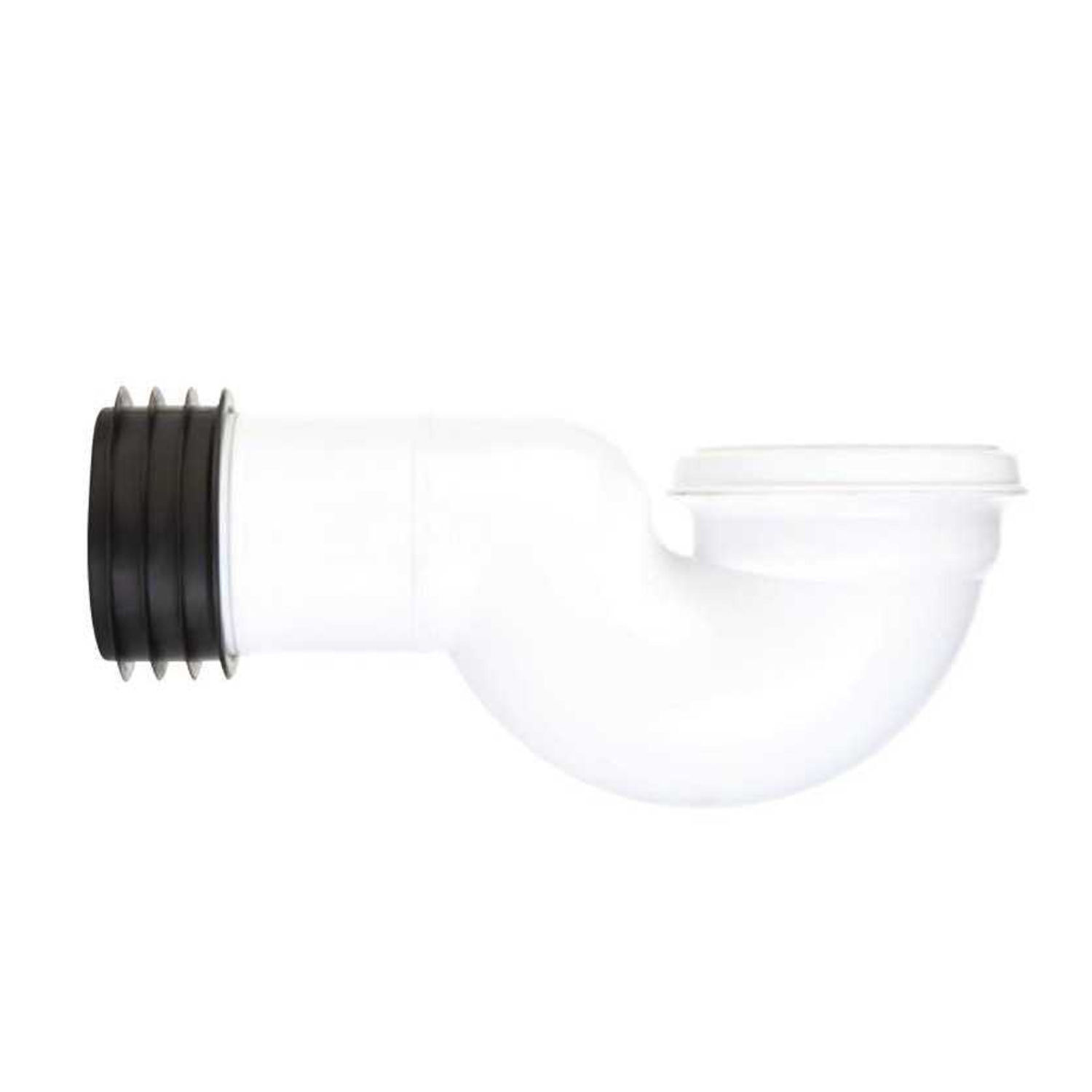 Securplumb Swan Neck Toilet Pan Connector - White