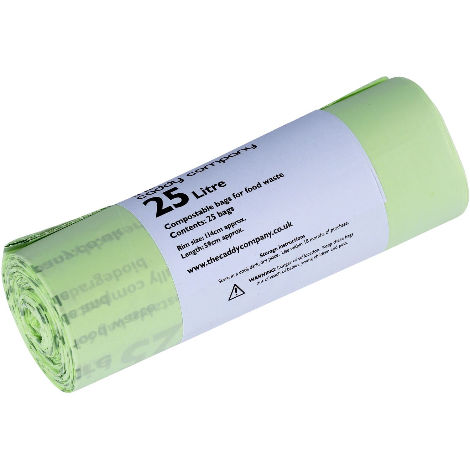 B&Q - 25L Compostable Kerbside Caddy Liners1 Roll - Image 3