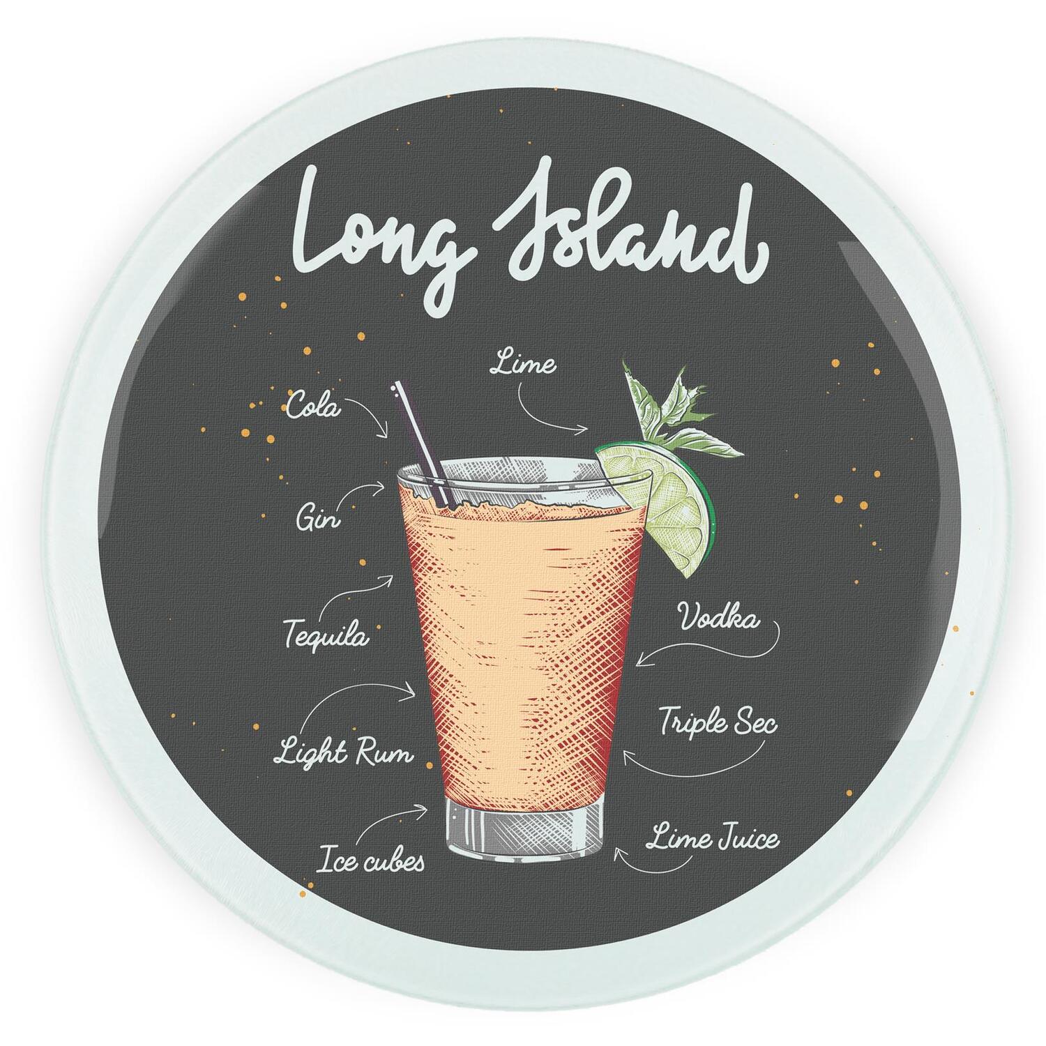 Image of Long Island Cocktail Round Worktop Protector&hellip;